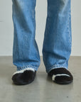 【ADRIEN】HAIR-ON COW LEATHER