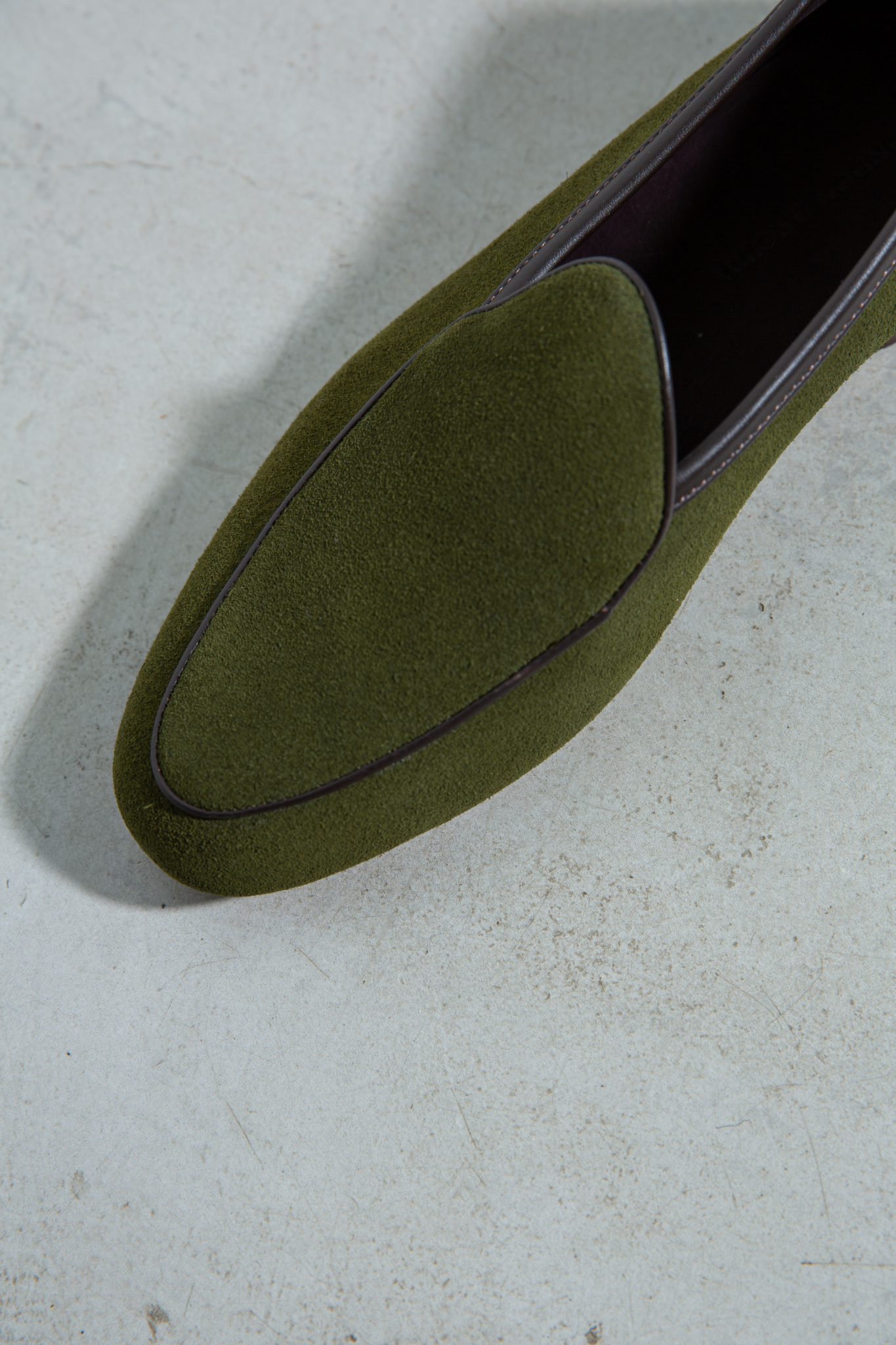 【QUINN LOFERS SUEDE】 OLIVE GREEN