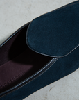 【QUINN LOFERS SUEDE】 NAVY BLUE