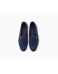 【QUINN LOFERS SUEDE】 NAVY BLUE