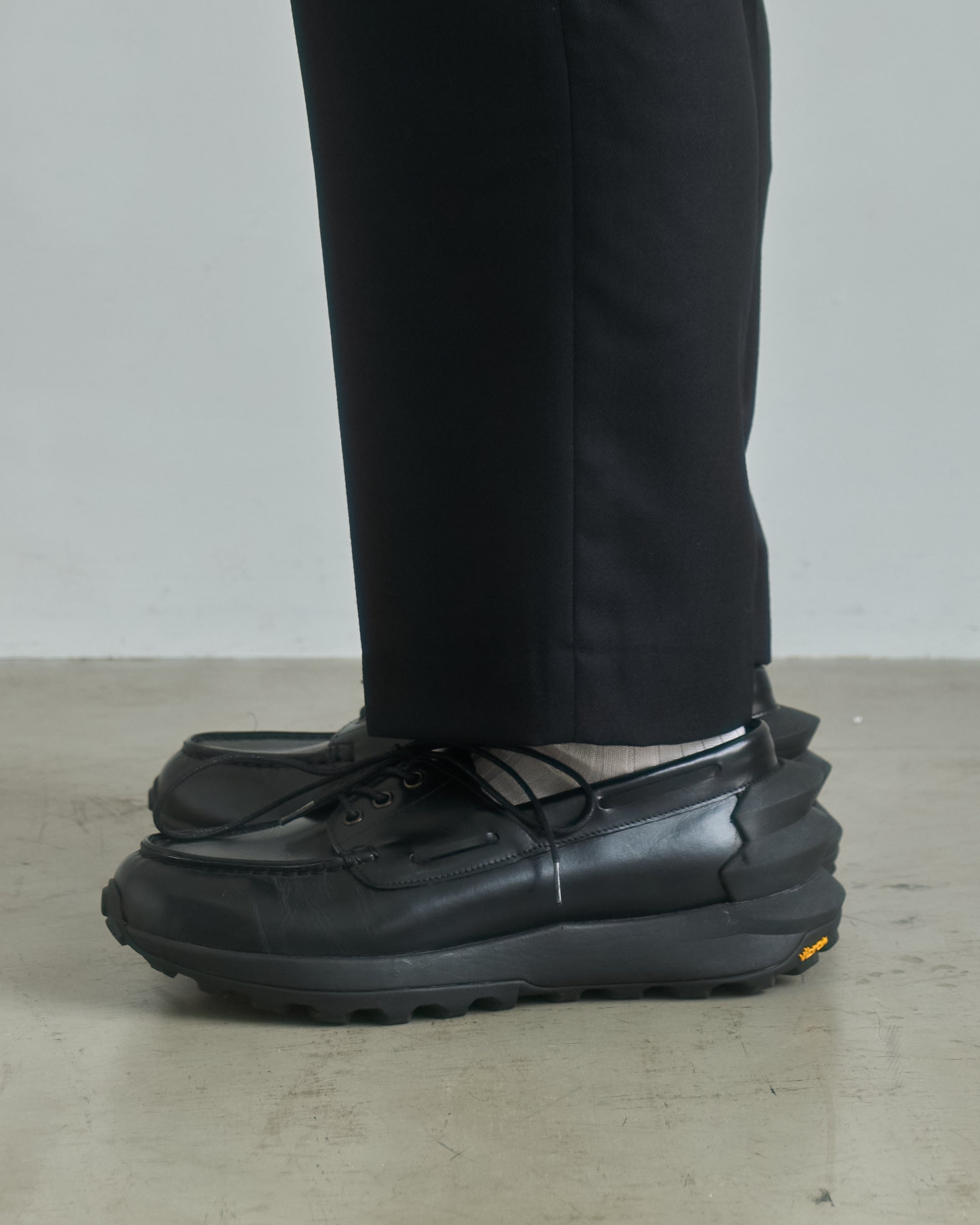 【美品】LONDON BROWN＊レザーシューズ vibramソール architecture DECK SHOES | LONDON BROWN JAPAN