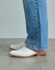 【ADRIEN】FLEXI LEATHER WHITE