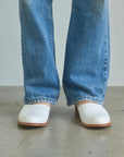 【ADRIEN】FLEXI LEATHER WHITE